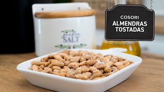 Almendras tostadas en freidora de aire Cosori  snack saludable y delicioso [upl. by Aihselat]