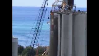 wrecking ball smashes into the silo [upl. by Presley]