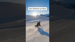 Längste TALABFAHRT ever Schon gemacht ⛷️ [upl. by Nilorac333]