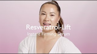 ResveratrolLift Instant Firming Serum [upl. by Adnarem30]