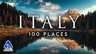 100 Most Beautiful Places To Visit in Italy  4K Places and Villages Travel Guide [upl. by Nevetse810]