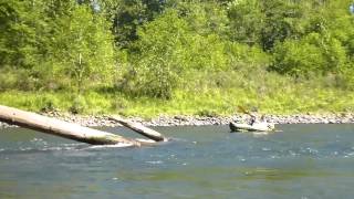 Clackamas River Float McIver to Barton  6813 [upl. by Llertnov541]