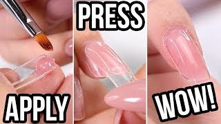 Easy PolyGel Nails Using Dual Forms [upl. by Colvert]