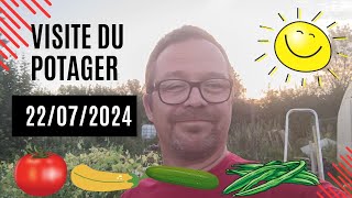 22072024  VISITE DU POTAGER [upl. by Kamat995]