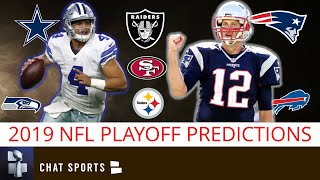 NEW NFL Playoff Predictions Raiders or Chiefs Make AFC Playoffs Cowboys Eagles Bears From NFC [upl. by Jillayne]