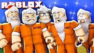 THE PALS GROW OLD amp DIE IN PRISON Roblox Jailbreak [upl. by Araec]