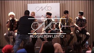 CNCO  Reggaetón Lento Bailemos Live from Jakarta 2018 [upl. by Glenden]