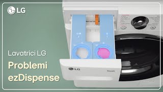 Lavatrici LG  Risoluzione dei problemi  Sistema dosaggio automatico ezDispense™ [upl. by Royall374]