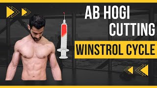 WINSTROLSTANAZOLOL FULL CYCLE FOR CUTTING WITH DOSAGE FIRST STEROID CYCLE WINSTROL in hindi [upl. by Blackmun]