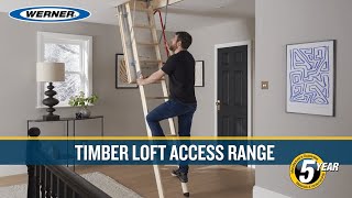 Werner Ladder UK  Complete Timber Loft Access Kits [upl. by Alarick]