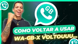 🔥ELE VOLTOU WAGBX COMO VOLTAR A USAR COM O NUMERO DIRETO SEM ERRO FUNCIONANDO [upl. by Notyad]