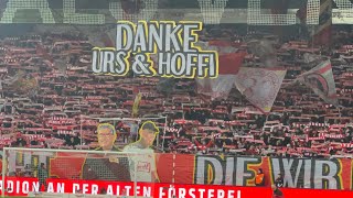 23050  Choreo amp Spruchbänder  1 FC Union Berlin – FC Augsburg 11 25112023 [upl. by Bendick]