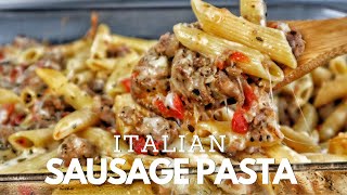 This Italian Sausage Pasta Is So Easy Youll Forget About Other Pasta Recipes [upl. by Furr421]