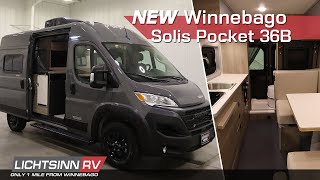 LichtsinnRVcom  New 2024 Winnebago Solis Pocket 36B [upl. by Adnuhser103]