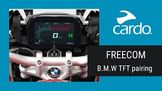 FREECOM Pairing BMWs TFT Tutorial [upl. by Beatriz]