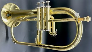 Yamaha 635T Flugelhorn Sn 001504 Lacquer [upl. by Rebmyt]