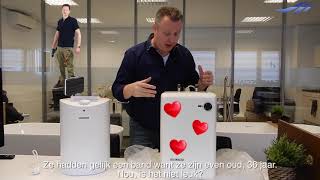 Stiebel Eltron boiler van 36 jaar oud  Sanispecials [upl. by Siravat]