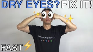 How to cure dry eyes naturally [upl. by Esch]