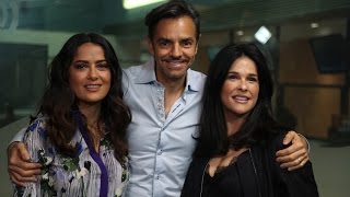 Entrevista con Eugenio Derbez y Salma Hayek [upl. by Anairo]