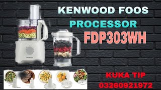 KENWOOD FOOD PROCESSOR FDP303WH [upl. by Jarnagin]