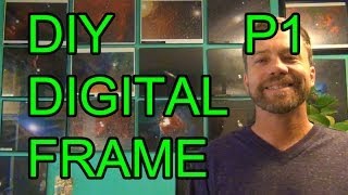 DIY Raspberry PI Digital Picture Photo Frame  P1 [upl. by Einre425]