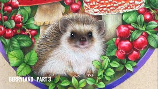 BERRYLAND  Part 3 Hedgehogs Coloring  Chris Cheng [upl. by Trescott]