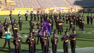 Cibola High School Marching Band  2014 ASU Band Day [upl. by Pubilis]