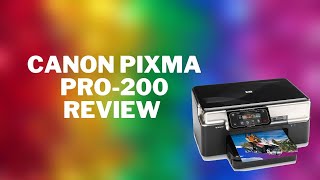 Canon PIXMA PRO200 Review bestsublimationprinter [upl. by Anaitsirc]