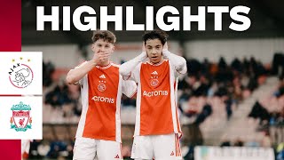 Ajax U18s score TEN  GOALS against Liverpool 🤯  Highlights Ajax O18  Liverpool O18  Friendly [upl. by Fadas]