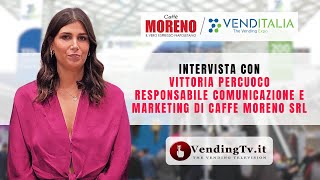 VENDITALIA 2024  Intervista con Vittoria Percuoco Resple Comunne e Marketing di CAFFE MORENO srl [upl. by Berga]