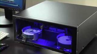 CDDVD Disc Printing and Duplication with Primeras Bravo XR Disc Publisher [upl. by Ogeid442]