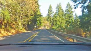 Lewis River Hwy from Woodland Washington to Merwin Lake [upl. by Vassaux]