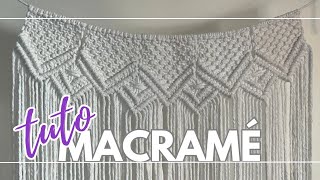 TUTO MACRAME  Décoration style rideau [upl. by Martica]