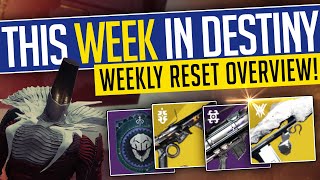 Destiny 2  THIS WEEK IN DESTINY  13th Feb NEW Rivens Wish Activity Updates Bonus Ranks amp More [upl. by Adnohsirk]