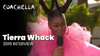 Coachella 2019 Week 2 Tierra Whack Interview [upl. by Tamsky]