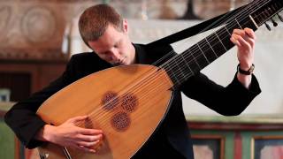 Robert de Visée Prélude et Allemande Jonas Nordberg theorbo [upl. by Gneh]