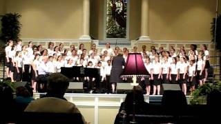 HTMS Chorus  Laudate Dominum Omnes Gentes Patti Drennan 3142011 [upl. by Ellmyer]