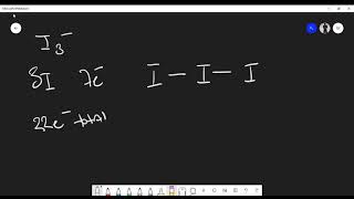 Lewis Dot Structure of I3 Triiodide Ion [upl. by Gertie]