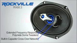 Rockville  RV683 6x8 Inch 640 Watt 3Way Speakers  Overview [upl. by Sukramed781]