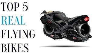 5 Real Flying Bikes That Actually Fly [upl. by Rolland]