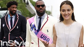 How Team USAs 2024 Olympic Outfits Were Made By Ralph Lauren  Behind the Seams  InStyle [upl. by Eico]