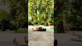 Skandasanatrending viral yoga fitness asana flexibility art new nature motivation love [upl. by Tombaugh]