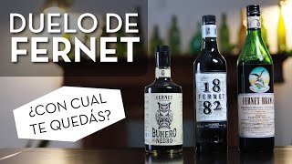 Fernet Branca Vs Fernet 1882 Vs Fernet Buhero Negro  Los catamos solos y con Coca Cola [upl. by Annyahs215]