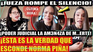 ¡JUEZA ROMPE EL SILENCIO EL PODER JUDICIAL LA AMNAZÓ DE MERTE [upl. by Brawner129]