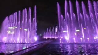 FONTANA MULTIMEDIALE BUCAREST ROMANIA BUCHAREST MULTIMEDIA FOUNTAIN [upl. by Byrd]