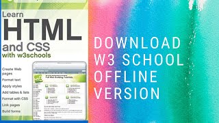 Download W3 school Offline Version For Free [upl. by Eiramac]