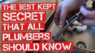 PLUMBING HACK ALL PLUMBERS SHOULD KNOW  Plumbing Tips amp Tricks [upl. by Nylirrej]