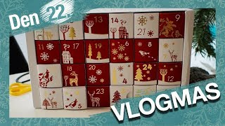 VLOGMAS Den 22  Co jsme si rozbalily v adventních kalendářích [upl. by Nedyrb342]