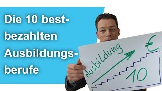 Ausbildungsberufe Die 10 BESTBEZAHLTEN bis 4540 Euro Realschulabschluss  Hauptschulabschluss [upl. by Etnovaj914]