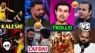 LAFDA EVERYWHERE 😳 Rajat Dalal in Bigg Boss Kunal Vs Bhavish Dhruv Rathee Indias got Latent [upl. by Alrick]